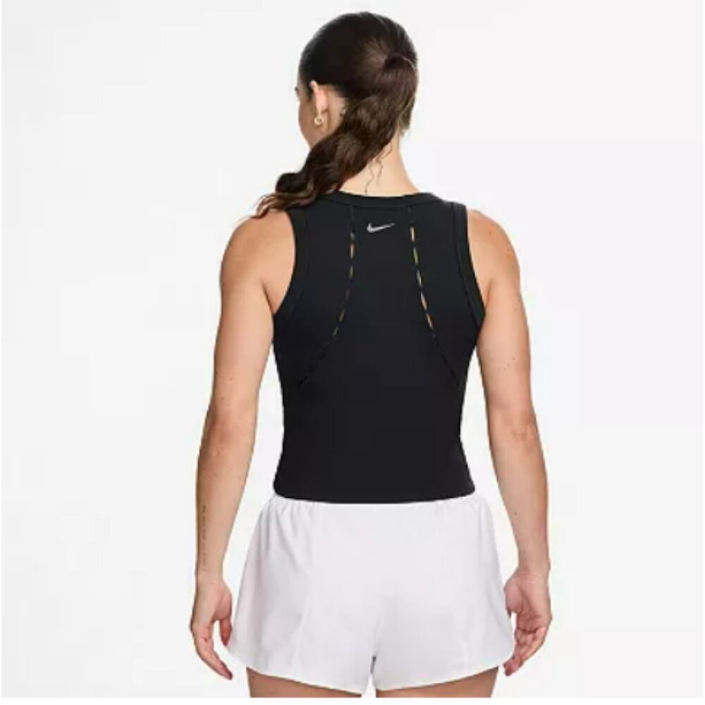 NIKE: Women's Nike One Fitted Dri-FIT Tank Top - Picture 2 of 4